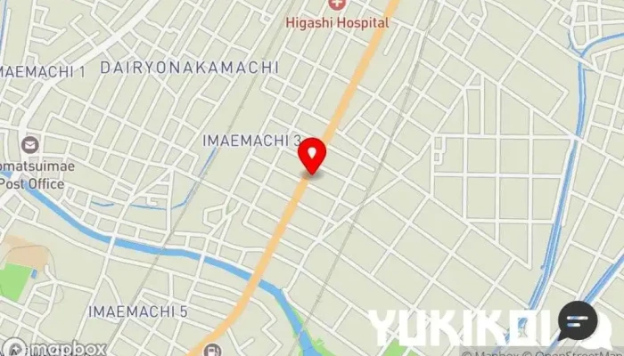 の地図 吉野家 小松店 牛丼屋, 朝食レストラン, 定食屋, ファースト フード店, 和食店, テイクアウト, レストラン, 軽食店 で 小松市