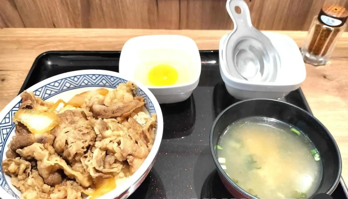 吉野家 １６号線野田店 -  味噌汁 - 野田市