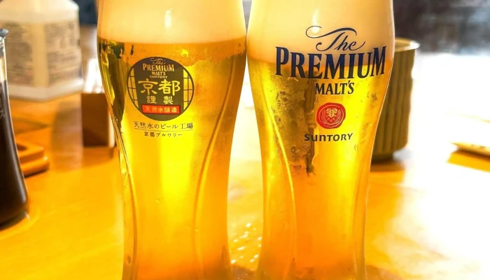 名代とんかつ かつくら 京都ポルタ店 -  ビール - 京都市