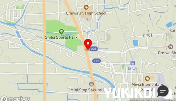 の地図 名物みむろ最中 白玉屋榮壽 本店 和菓子屋, カフェ・喫茶 で 桜井市