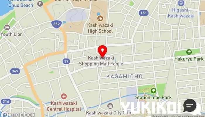 の地図 呑む食う笑ふ おとなや本舗 居酒屋 で 柏崎市