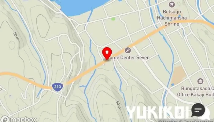 の地図 呑喰処 五色矢 居酒屋 で 豊後高田市