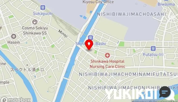 の地図 味処つぼく本店 和食店 で 清須市