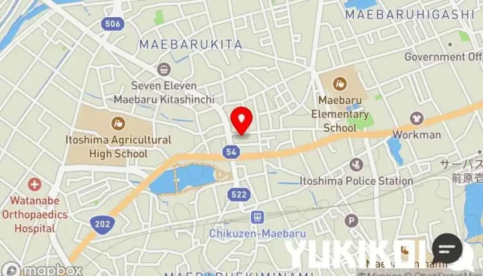 の地図 味処みかさ 和食店, 麺類専門店 で 糸島市