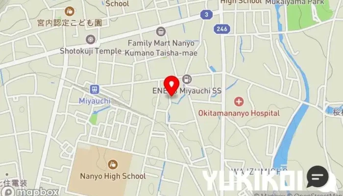 の地図 味登古呂 糸蔵 居酒屋 で 南陽市