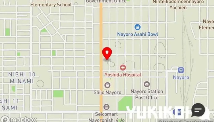 の地図 和きたほる 名寄店 和食店 で 名寄市