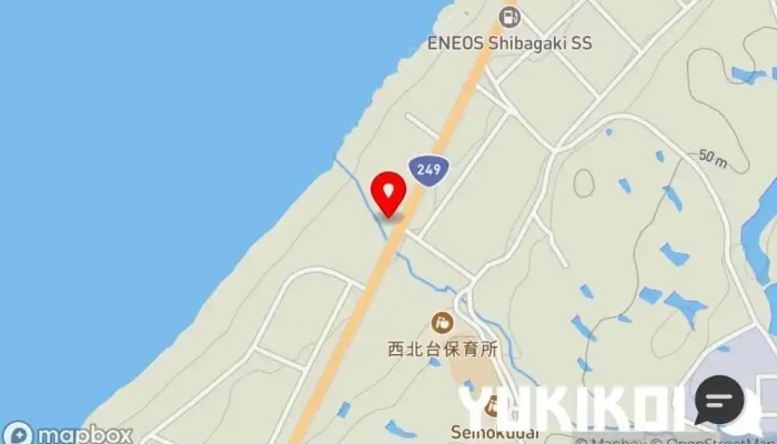 の地図 和の食座 也末乃（やまの） 和食店 で 羽咋市