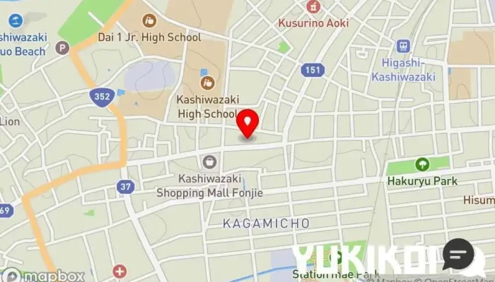 の地図 和ダイニング ろくべえ 居酒屋 で 柏崎市