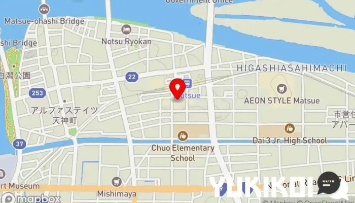 の地図 和咲美 松江店 居酒屋 で 松江市