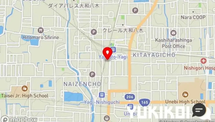 の地図 和季粋酔 山葵 居酒屋, 創作料理店, 魚料理店, 和食店, シーフード・海鮮料理店, 寿司店 で 橿原市