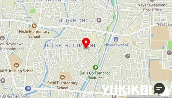 の地図 和彩創菜 三やたや 居酒屋 で 寝屋川市