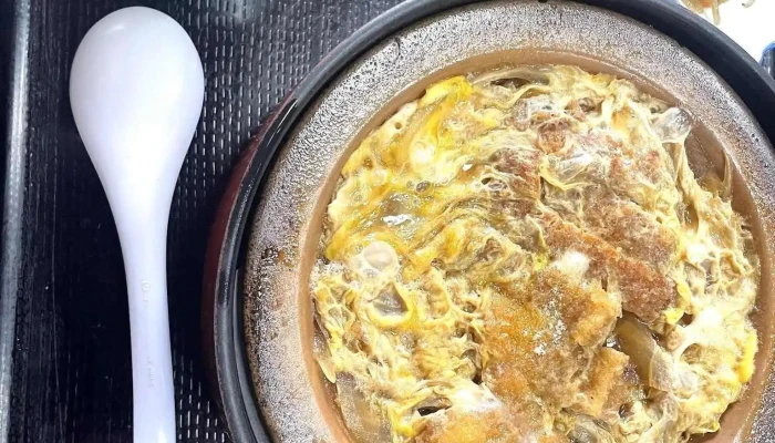 和洋亭苑あおき -  カツ丼 - 木古内町