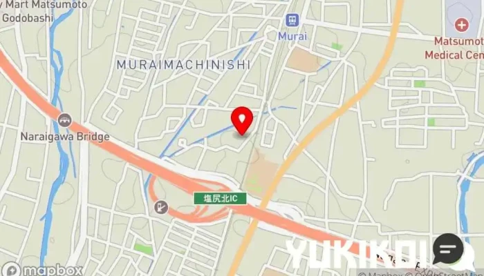 の地図 和食処 あずさ 和食店 で 塩尻市