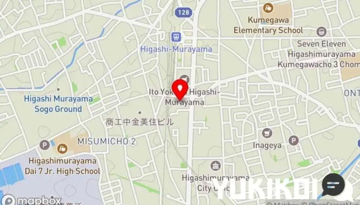 の地図 和食麺処サガミ 東村山店 和食店, ファミリー レストラン, 麺類専門店, レストラン, 蕎麦店, うどん屋 で 東村山市