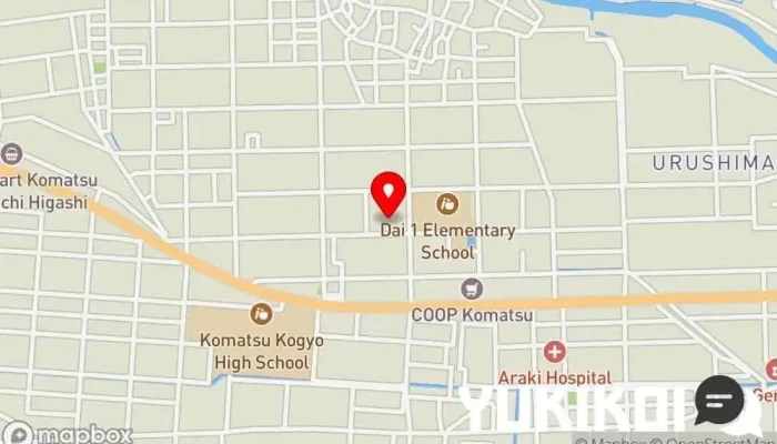 の地図 和餐 伸 会席・懐石料理店, 純和食店, 和食店 で 小松市