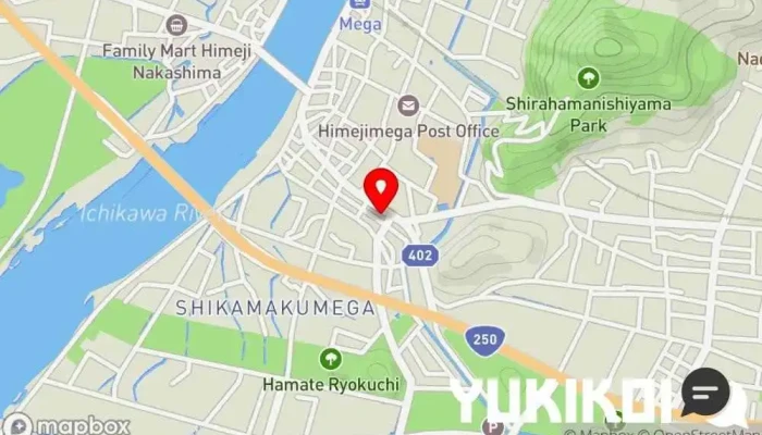 の地図 喜楽 寿司店 で 姫路市