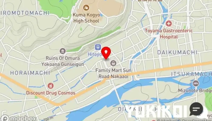 の地図 四季 居酒屋, 郷土料理店, 和食店 で 人吉市