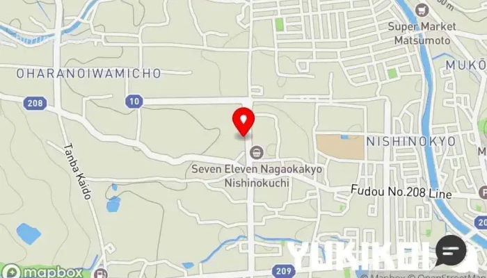 の地図 四季 フランス料理店, 創作料理店, ヨーロッパ料理店, 和食店, ステーキハウス, 洋食レストラン で 長岡京市