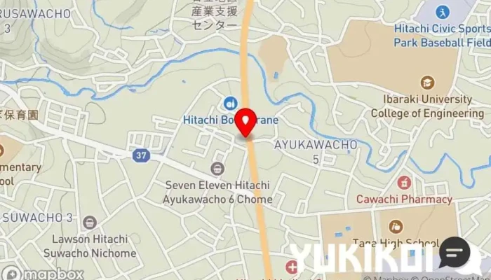 の地図 四季香 日立店 中華料理店 で 日立市