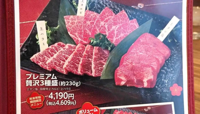 国産牛焼肉 くいどん半田店 -  メニュー - 半田市