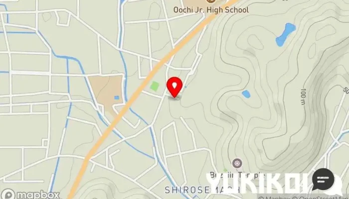 の地図 地球知足（ちきゅうちそく） テイクアウト で 羽咋市