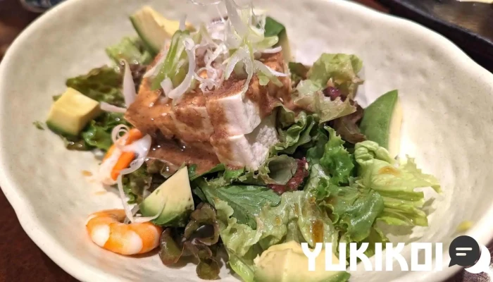 地鶏や ウィング高輪店 -  サラダ - 港区