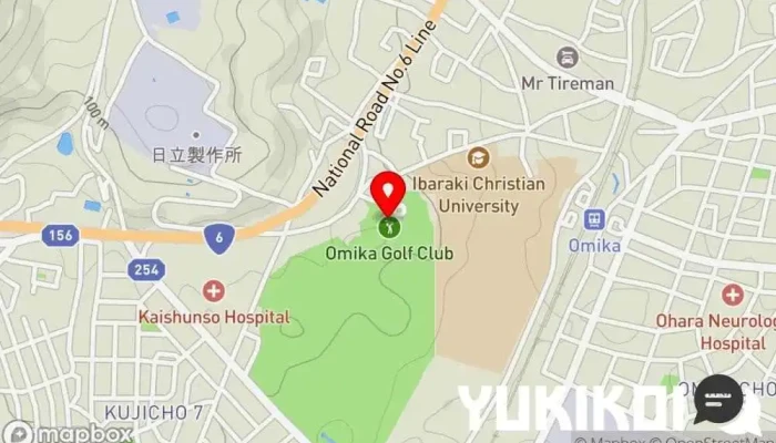 の地図 大みかクラブレストラン レストラン で 日立市