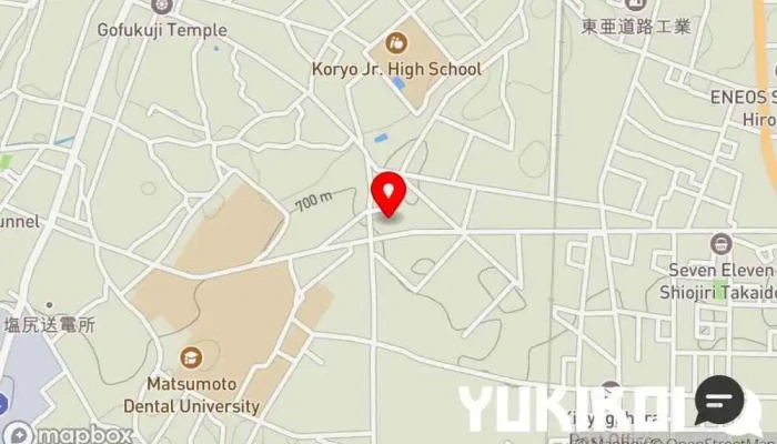 の地図 大石家 塩尻店 ラーメン屋 で 塩尻市