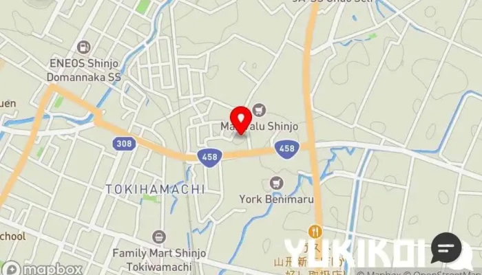 の地図 大衆食堂 中華そば たんぼめへ ラーメン屋 で 新庄市