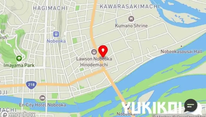 の地図 天領うどん 昭和町店 うどん屋, 牛丼屋, 郷土料理店, おでん店, 蕎麦店 で 延岡市