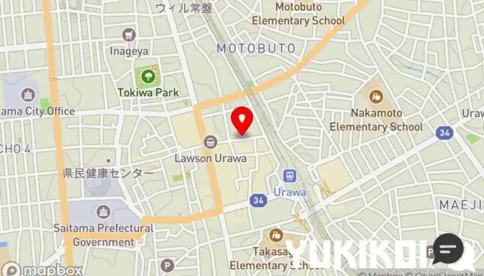 の地図 天馬 浦和店 カレー店 で さいたま市