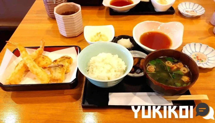 天麩羅 神いし -  味噌汁 - 松江市