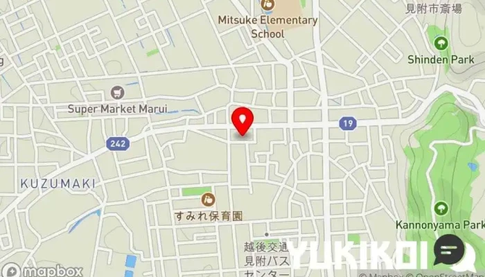 の地図 太田家 料亭 で 見附市