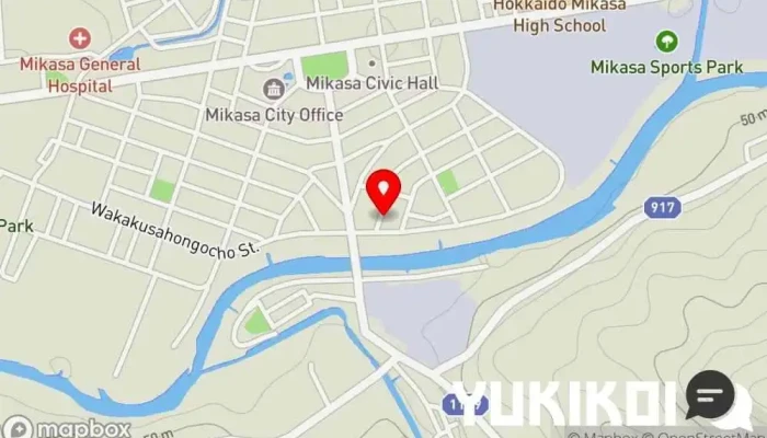 の地図 季風 居酒屋 で 三笠市