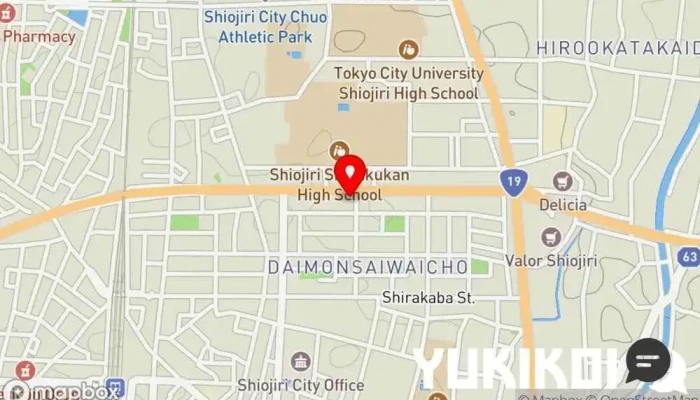 の地図 家族食堂 あみもと レストラン, 和食店 で 塩尻市