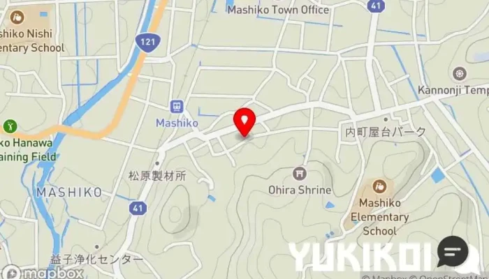 の地図 寿司冨 寿司店, シーフード・海鮮料理店 で 益子町