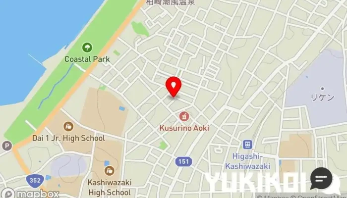 の地図 寿司広 寿司店 で 柏崎市