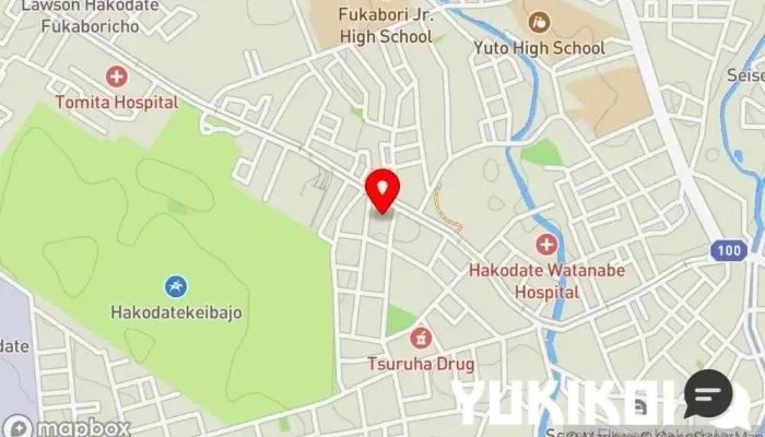 の地図 寿蘭 和食店 で 函館市