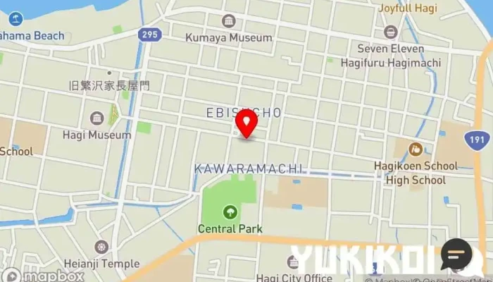 の地図 小味季 レストラン で 萩市