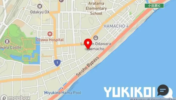 の地図 小田原おでん本店 おでん店 で 小田原市