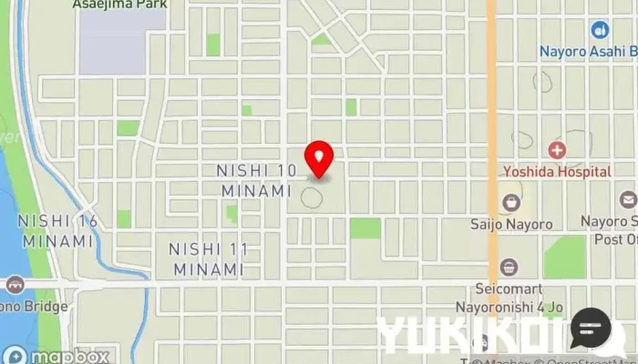 の地図 小花傍 レストラン で 名寄市
