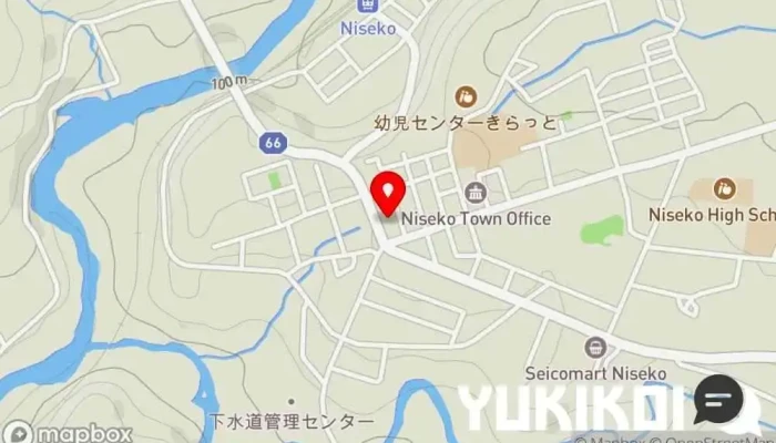 の地図 居酒屋 次郎長 居酒屋 で ニセコ町