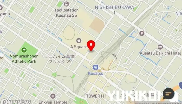 の地図 居酒屋たっちゃん家 居酒屋 で 草津市