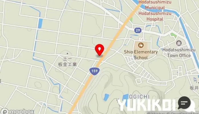 の地図 居酒屋味好 居酒屋 で 宝達志水町