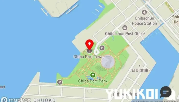 の地図 展望レストラン SEAGULL KITCHEN 洋食レストラン で 千葉市