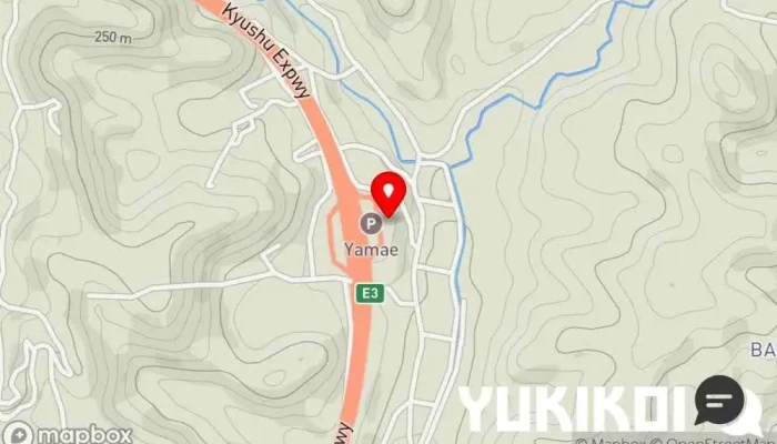 の地図 山江亭 レストラン で 山江村