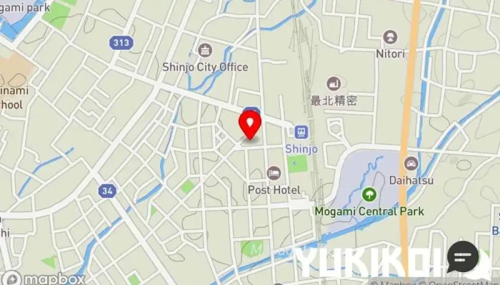 の地図 山葵家 シーフード・海鮮料理店, 居酒屋 で 新庄市