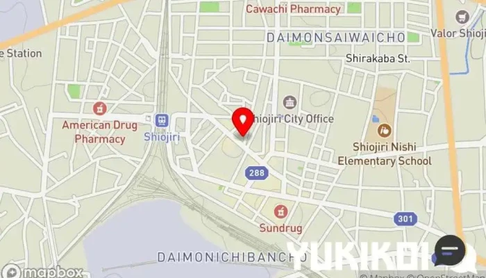 の地図 山賊 居酒屋, 和食店 で 塩尻市