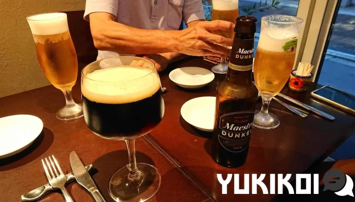 岸町スペインバル クズザンポ -  ビール - さいたま市