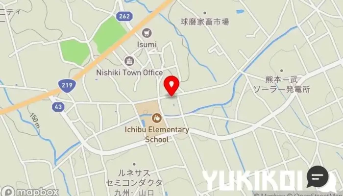 の地図 市房食堂 韓国料理店, 店舗 で 錦町